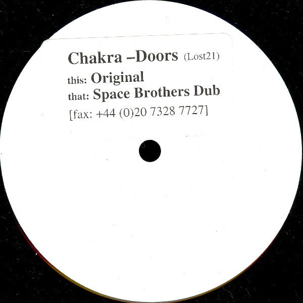Chakra : Doors (12", W/Lbl, Sti)