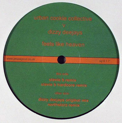 Urban Cookie Collective V Dizzy Deejays : Feels Like Heaven (12")