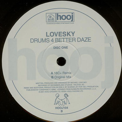 Lovesky : Drums 4 Better Daze (Disc One) (12")