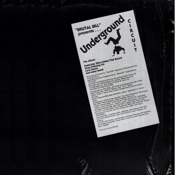 Brutal Bill Presents: Underground Circuit : The Album (LP, Album)
