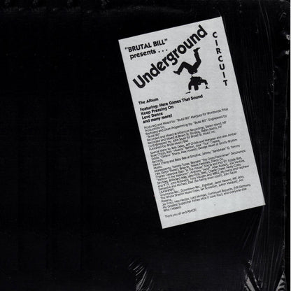Brutal Bill Presents: Underground Circuit : The Album (LP, Album)