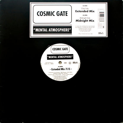 Cosmic Gate : Mental Atmosphere (12")