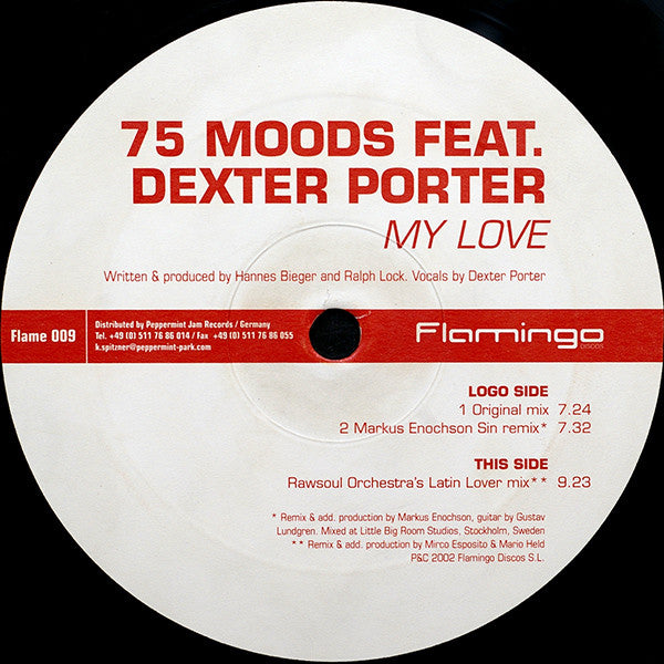 75 Moods : My Love (12")