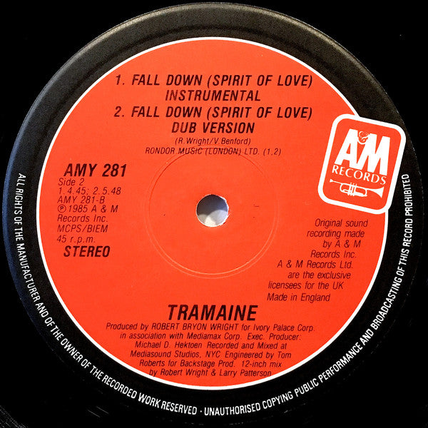 Tramaine* : Fall Down (Spirit Of Love) (12")