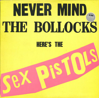 Sex Pistols : Never Mind The Bollocks Here's The Sex Pistols (LP, Album, RE, Gre)