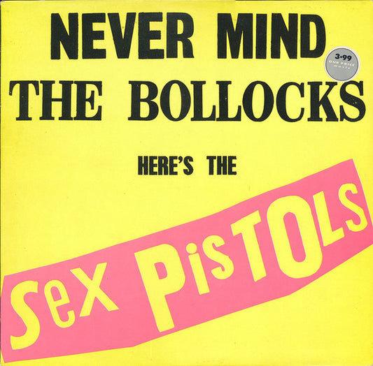Sex Pistols : Never Mind The Bollocks Here's The Sex Pistols (LP, Album, RE, Gre)