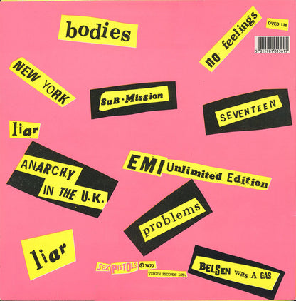 Sex Pistols : Never Mind The Bollocks Here's The Sex Pistols (LP, Album, RE, Gre)