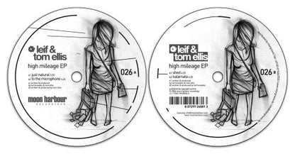 Leif & Tom Ellis : High Mileage EP (12", EP)
