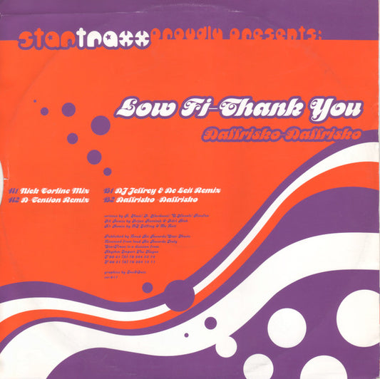 Low Fi / Daffrisko : Thank You / Daffrisko (12")