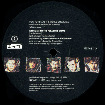 Frankie Goes To Hollywood : Welcome To The Pleasuredome (12", Single)