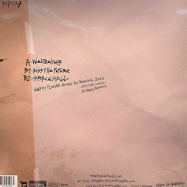 Florian Meindl : Weltzeituhr (12", Red)