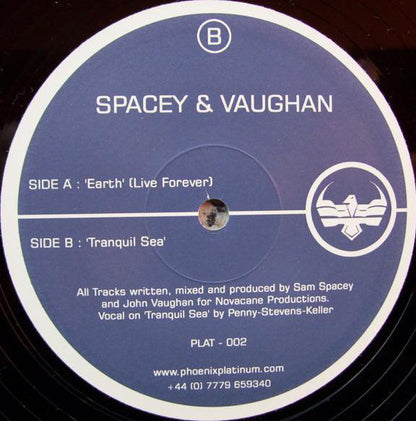 Spacey* & Vaughan* : Earth / Tranquil Sea (12")