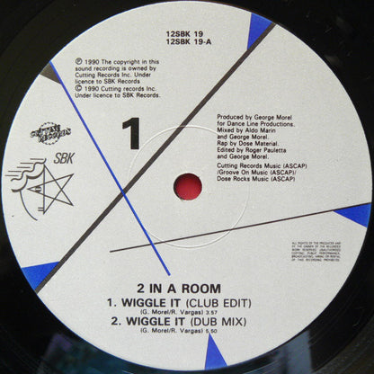 2 In A Room : Wiggle It (12")