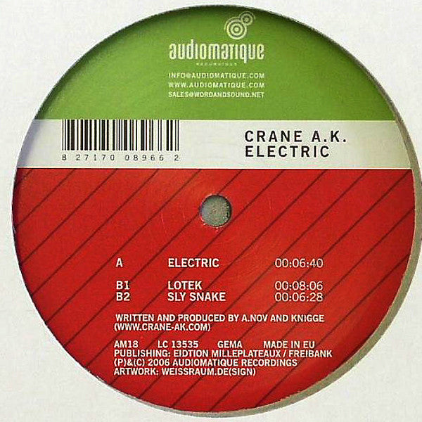 Crane A.K. : Electric (12")