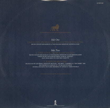 Bob Marley & The Wailers : One Love / People Get Ready (Dub Version) (12")