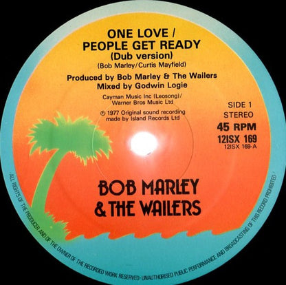 Bob Marley & The Wailers : One Love / People Get Ready (Dub Version) (12")