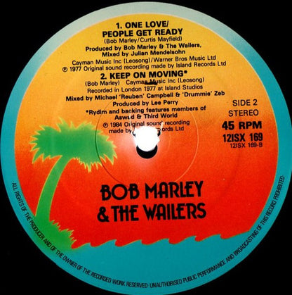 Bob Marley & The Wailers : One Love / People Get Ready (Dub Version) (12")