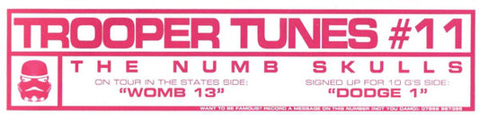 The Numbskulls : Womb 13 / Dodge 1 (12")