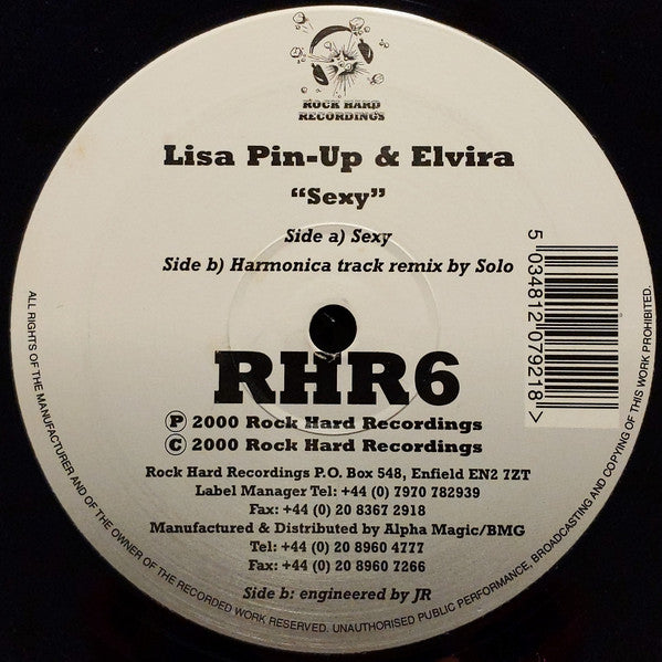 Lisa Pin-Up & Elvira* : Sexy (12")