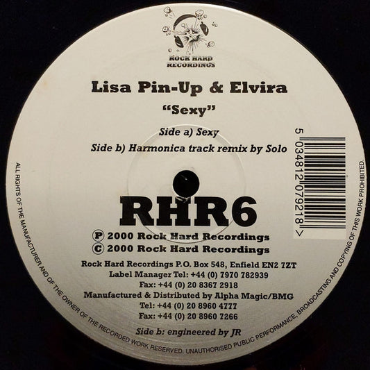 Lisa Pin-Up & Elvira* : Sexy (12")