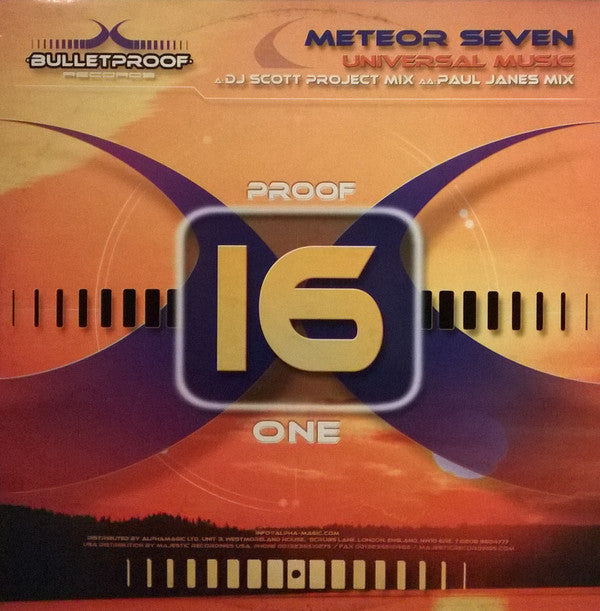 Meteor Seven : Universal Music (12", One)
