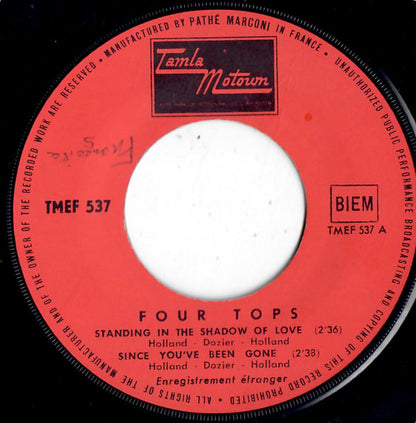 Four Tops : Standing In The Shadow Of Love (7", EP)