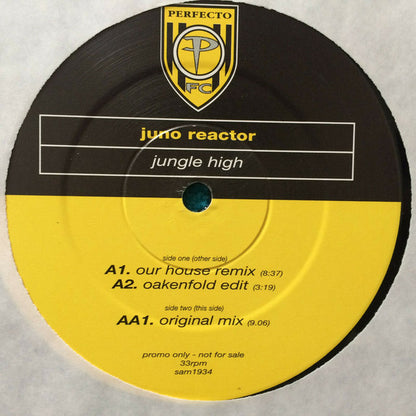 Juno Reactor : Jungle High (12", Promo)