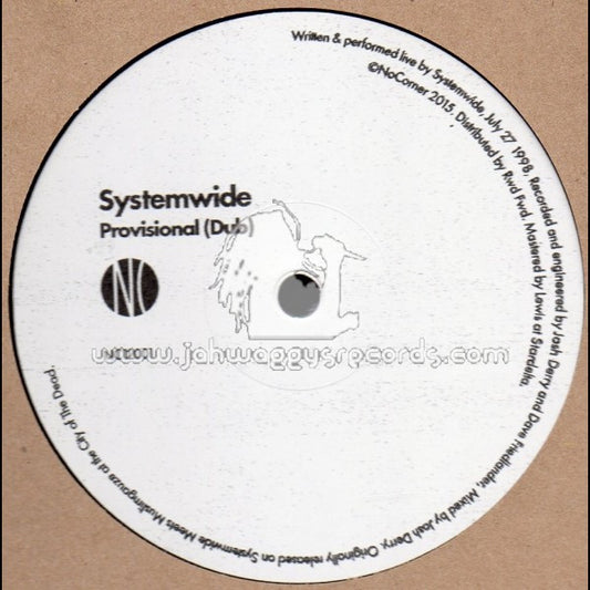 Systemwide : Provisional (Dub)/Ripe Up (Pan American Midnight Sun Remix) (12", Single)
