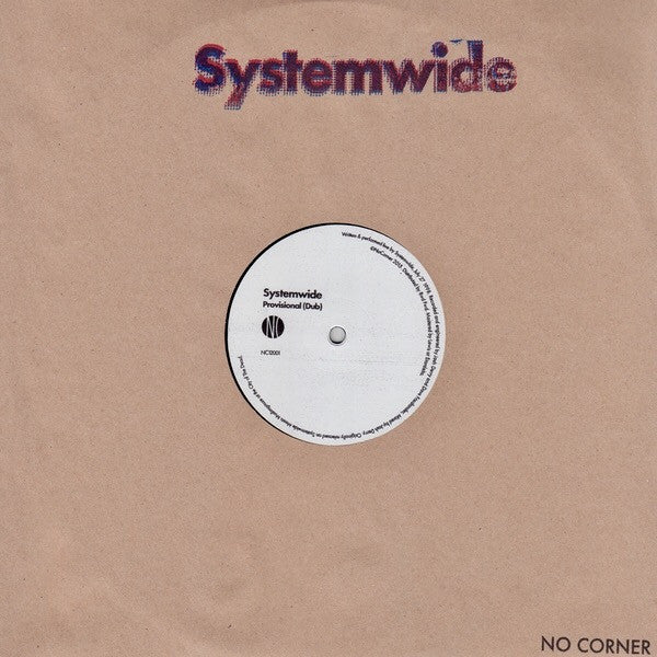 Systemwide : Provisional (Dub)/Ripe Up (Pan American Midnight Sun Remix) (12", Single)