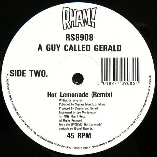 A Guy Called Gerald : Hot Lemonade (12")
