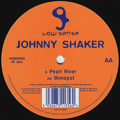 Johnny Shaker : Pearl River / Monopol (12")