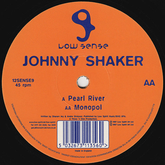 Johnny Shaker : Pearl River / Monopol (12")