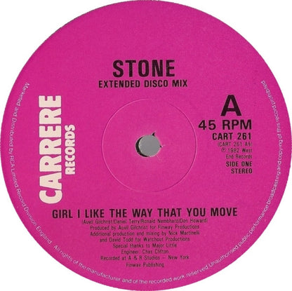 Stone : Girl I Like The Way That You Move (12")