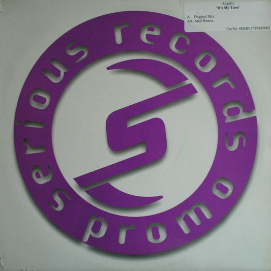 Angelic : It's My Turn (12", Promo, W/Lbl)
