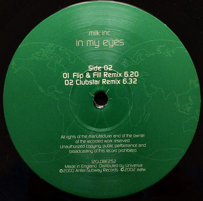 Milk Inc. : In My Eyes (12")