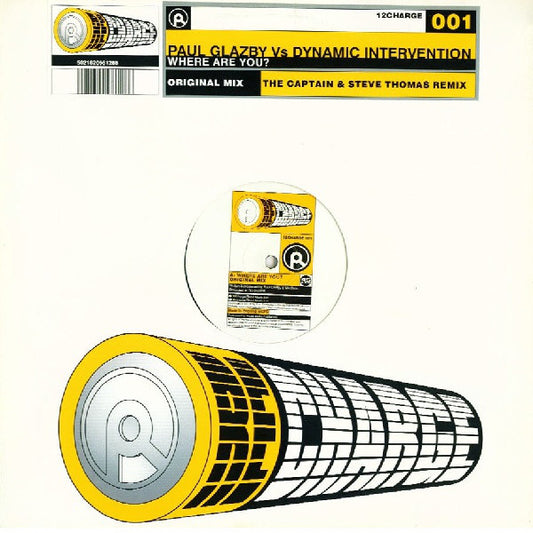 Paul Glazby Vs Dynamic Intervention : Where Are You? (12")