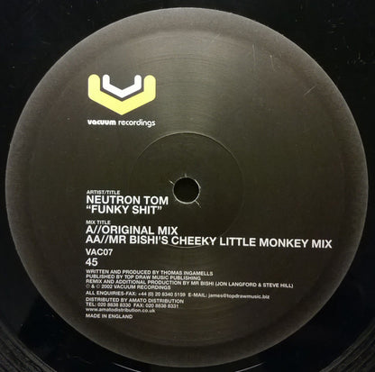Neutron Tom : Funky Shit (12")