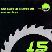 Justin Bourne / RR Fierce & K-Live : The Circle Of Friends EP (The Remixes) (12", EP, Par)