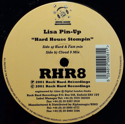 Lisa Pin-Up : Hard House Stompin (12")