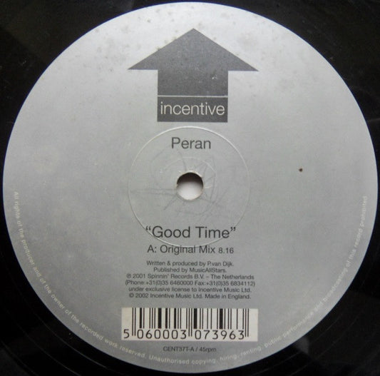 Peran : Good Time (12")