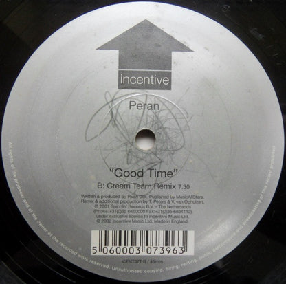 Peran : Good Time (12")