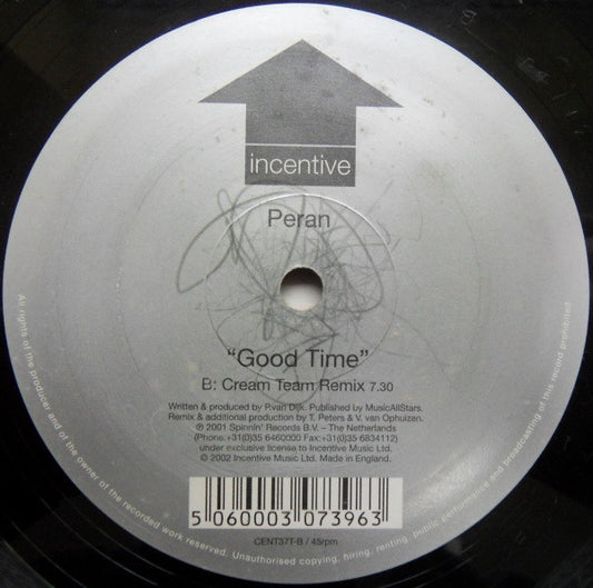 Peran : Good Time (12")