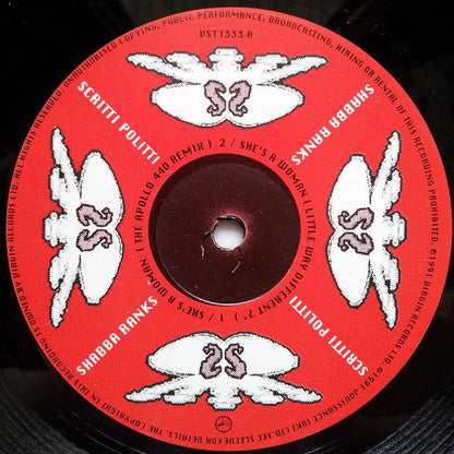 Scritti Politti + Shabba Ranks : She's A Woman (12", Single)