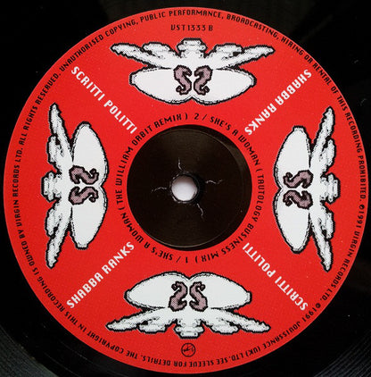 Scritti Politti + Shabba Ranks : She's A Woman (12", Single)