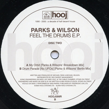 Parks & Wilson : Feel The Drums E.P. (12", EP, 2/2)