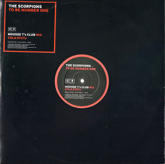 Scorpions : To Be Number One (12", S/Sided, Promo)