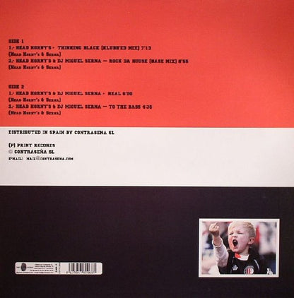 Head Horny's & DJ Miguel Serna* : Bases E.P. (12", EP, M/Print)