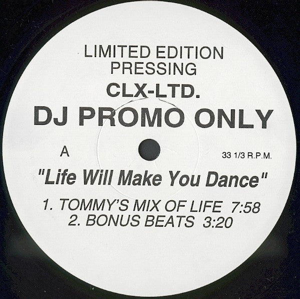 Marcus Life : Life Will Make You Dance (12", Ltd, Promo)