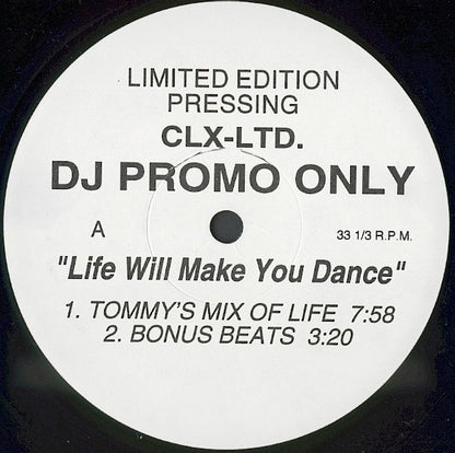Marcus Life : Life Will Make You Dance (12", Ltd, Promo)