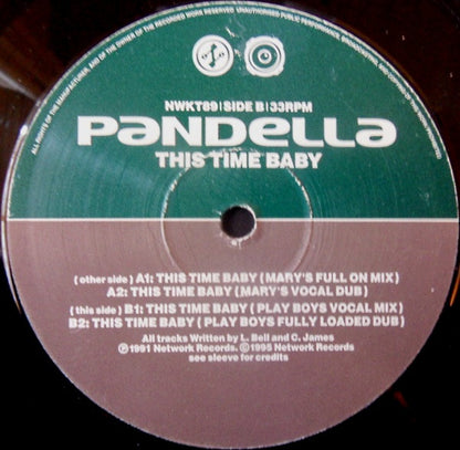 Pandella : This Time Baby (12")